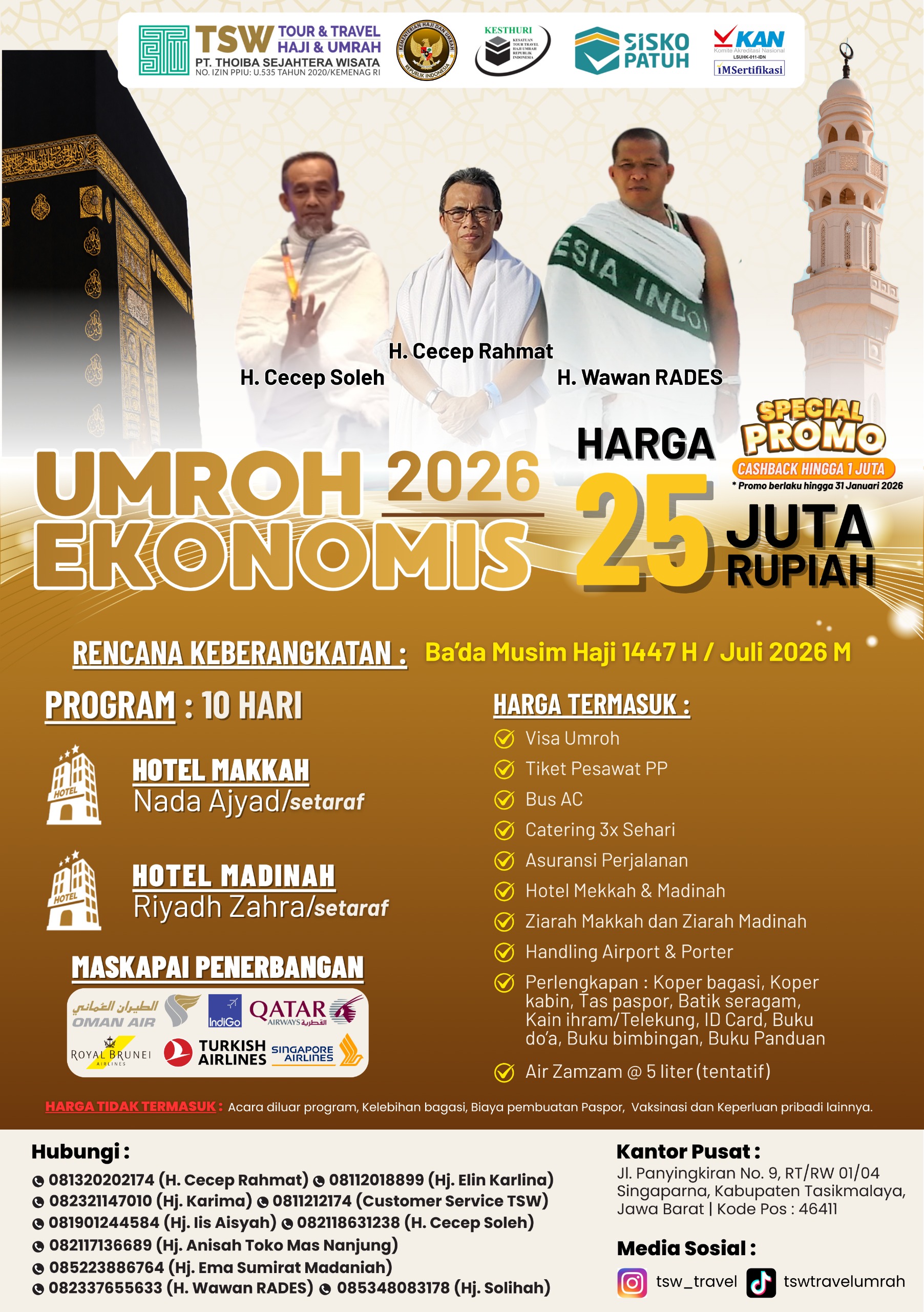Umrah Hemat Juli 2026
